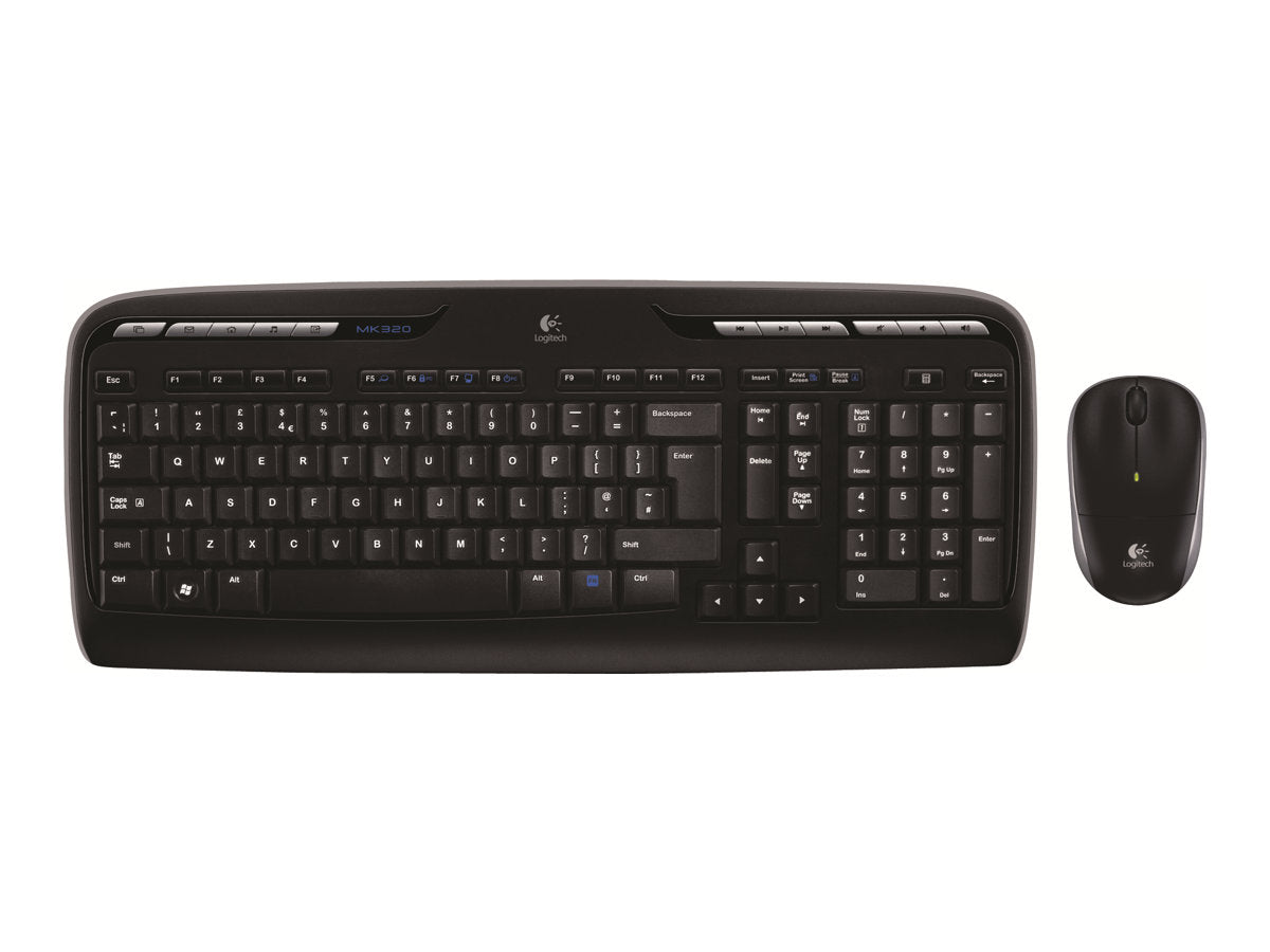 Logitech Wireless Desktop MK320 - Juego de teclado y ratón - inalámbrico - 2.4 GHz-2