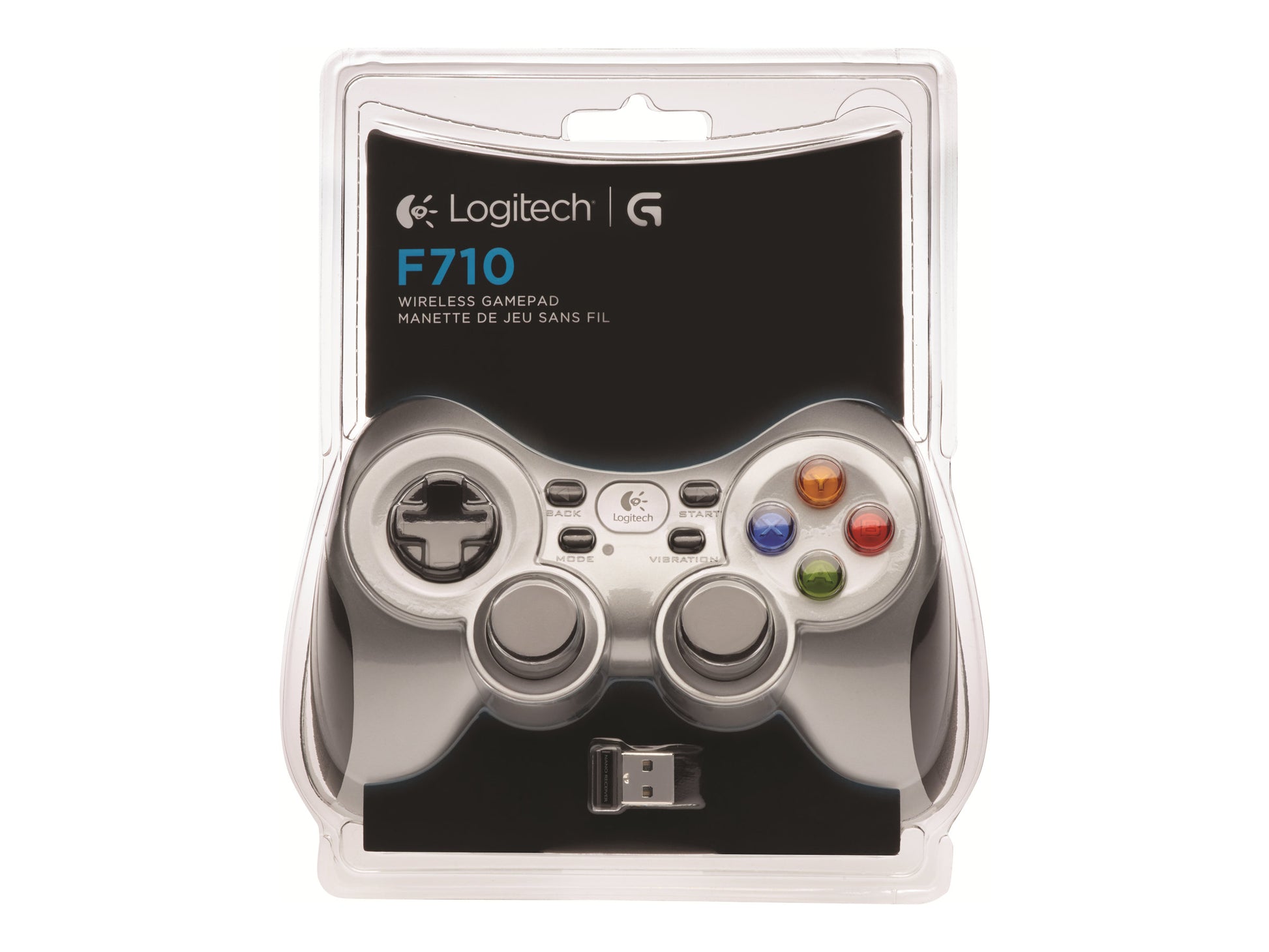 Logitech Wireless Gamepad F710 - Mando de videojuegos - inalámbrico-6