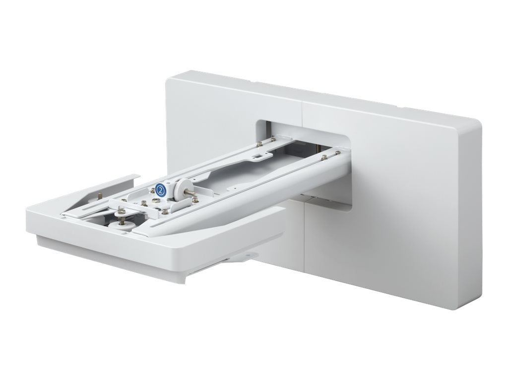 Epson Ultra-Short Throw Wall Mount ELPMB62 - Kit de montaje (placa de pared, brazo extensible telescópico, cubierta de placa de pared, tornillos, unidad de ajuste de 3 ejes con placa de deslizamiento) - para proyector - se puede instalar en la pared - par-2