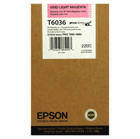 Epson T6036 - 220 ml - magenta vívido suave - original - cartucho de tinta - para Stylus Pro 7880, Pro 9800-4