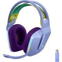 Logitech G733 LIGHTSPEED Wireless RGB Gaming Headset - Auricular - 7.1 canales - tamaño completo - 2,4 GHz - inalámbrico - lila-6