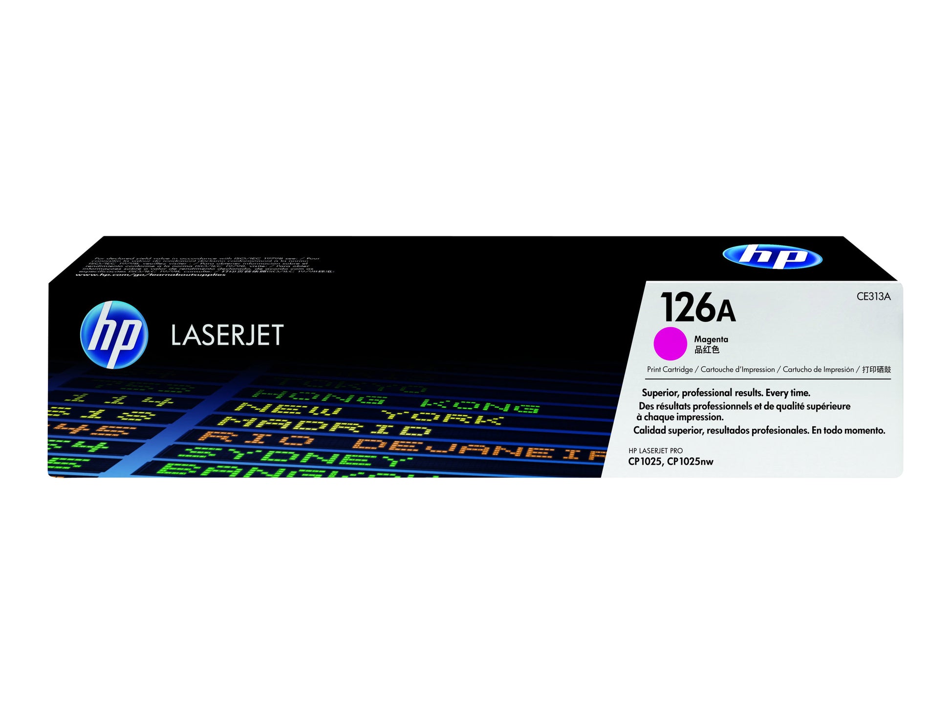 HP 126A - Magenta - original - LaserJet - cartucho de tóner (CE313A) - para Color LaserJet Pro CP1025; LaserJet Pro MFP M175; TopShot LaserJet Pro M275-8