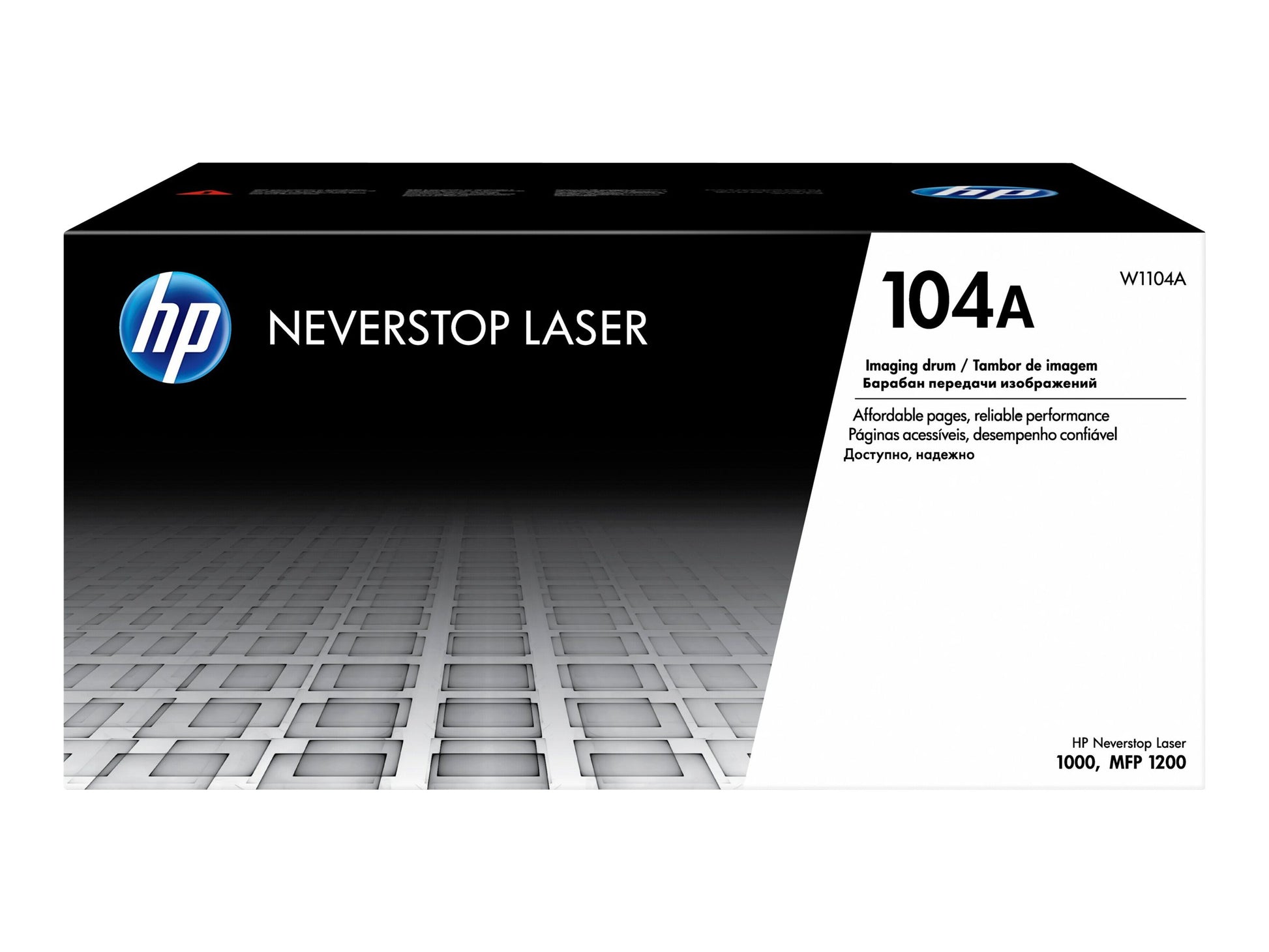 HP 104A - Negro - original - kit de tambor - para Neverstop Laser 1000a, 1000n, 1000w, MFP 1200a, MFP 1200n, MFP 1200nw, MFP 1200w-11