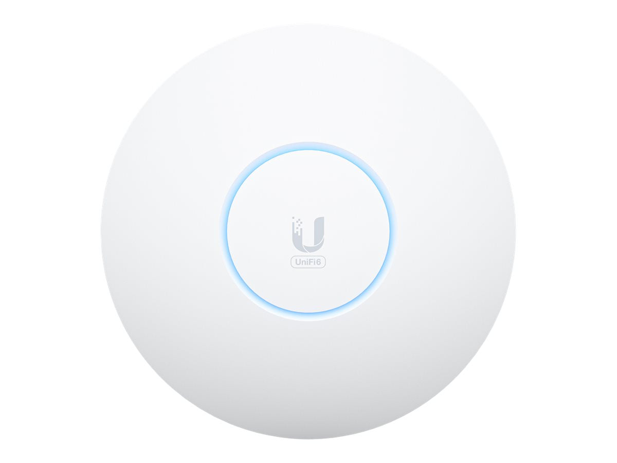 Ubiquiti UniFi U6 - Punto de acceso inalámbrico - Wi-Fi 6E - 2.4 GHz, 5 GHz, 6 GHz - instalable en pared/techo-1