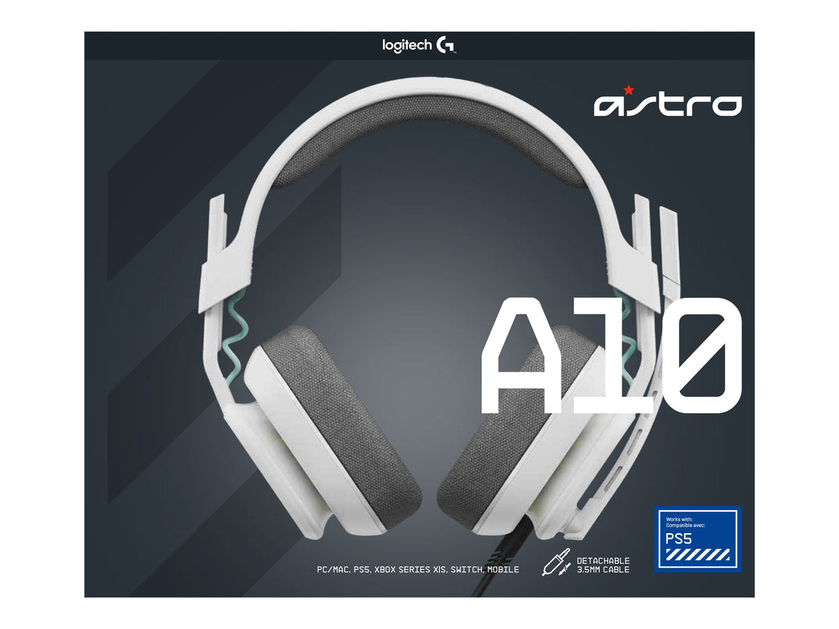 ASTRO Gaming A10 Gen 2 - Auricular - tamaño completo - cableado - blanco-12
