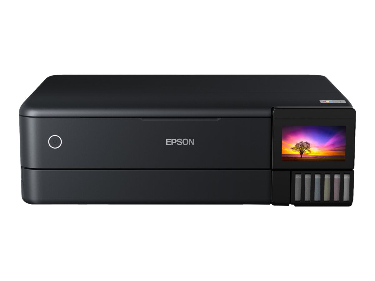 Epson EcoTank L8180 - Impresora multifunción - color - chorro de tinta - A3 (material) - hasta 16 ppm (impresión) - 100 hojas - USB 2.0, LAN, Wi-Fi(n)-8