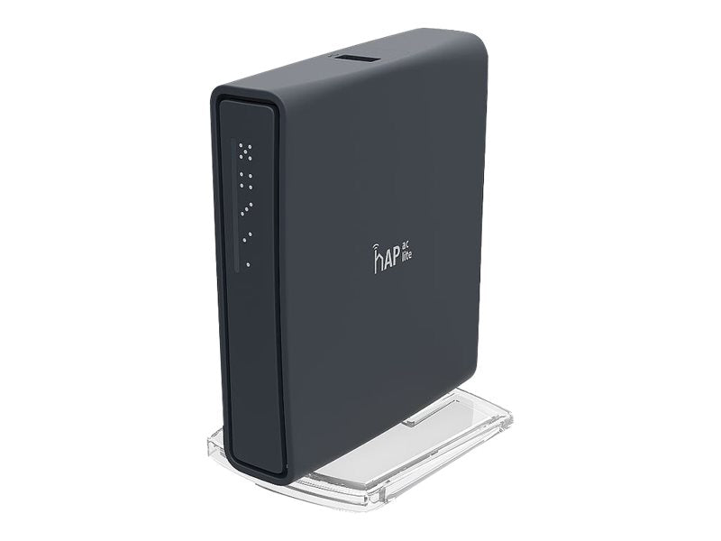 MikroTik RouterBOARD hAP ac lite RB952UI-5AC2ND - Punto de acceso inalámbrico - 100Mb LAN - Wi-Fi 5 - 2.4 GHz, 5 GHz - alimentación cc Blanco-3