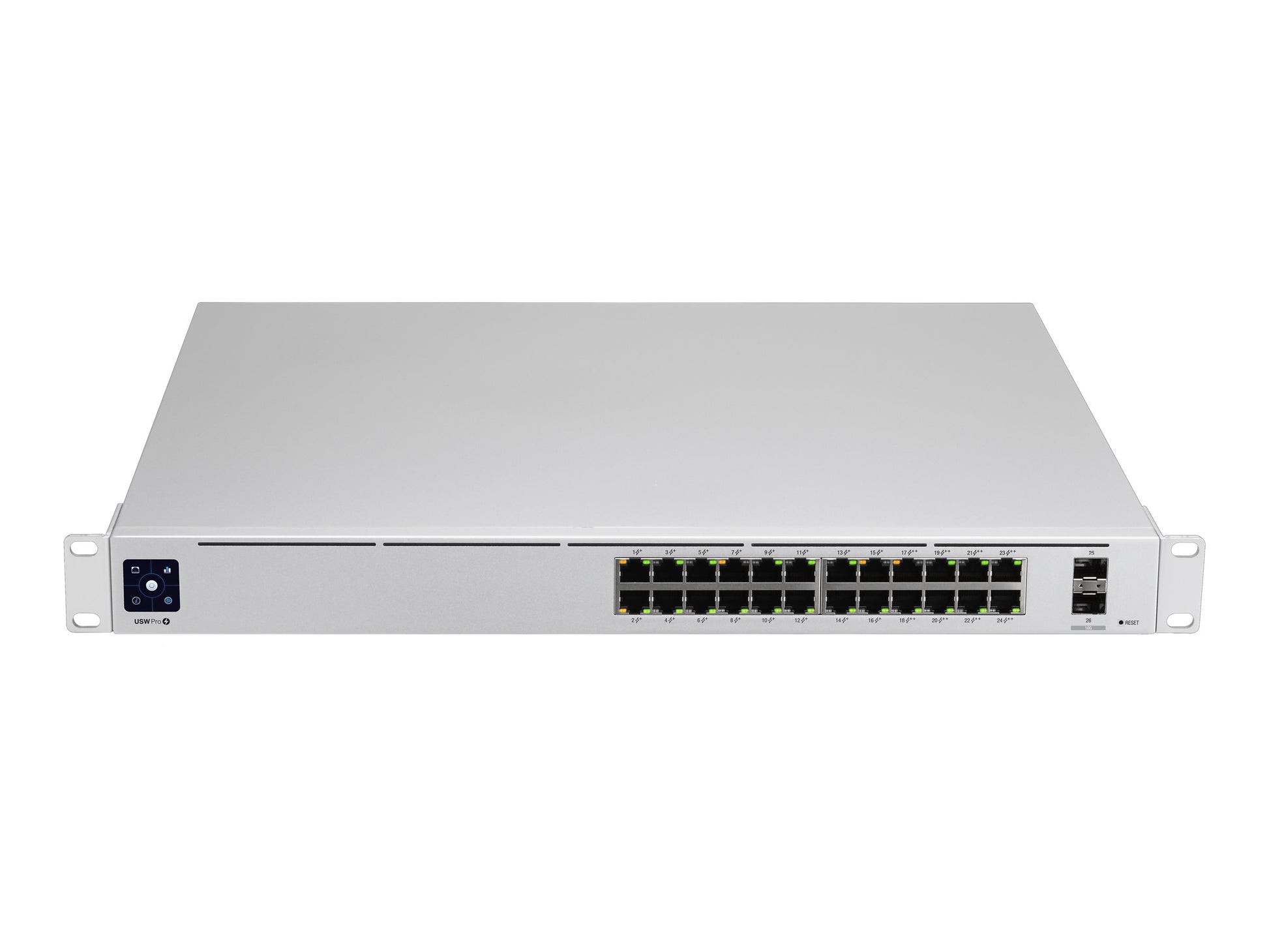 Ubiquiti UniFi Switch USW-Pro-24-POE - Conmutador - Gestionado - 24 x 10/100/1000 (16 PoE+, 8 PoE++) + 2 x 10 Gigabit SFP+ (enlace de subida) - sobremesa, montaje en rack - PoE++ (400 W)-8