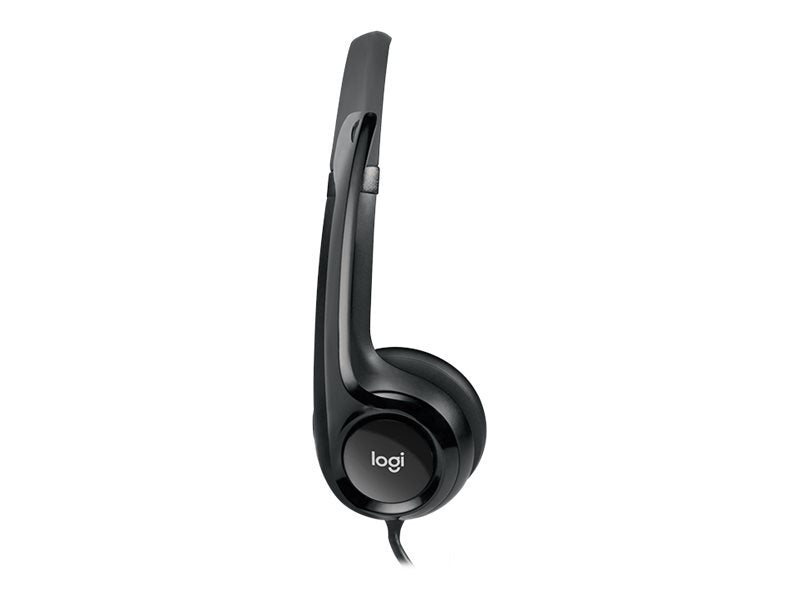 Logitech USB Headset H390 - Auricular - en oreja - cableado - USB-2