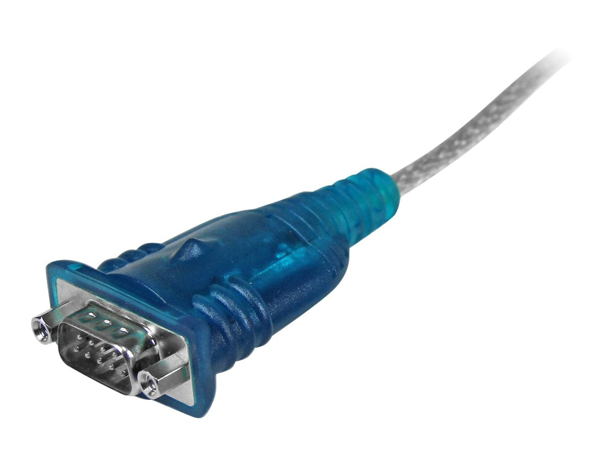 StarTech.com Cable Adaptador USB a Serie RS232 de 1 Puerto Serial DB9 - Macho a Macho - Conversor Compatible con Windows 8 - Adaptador serie - USB 2.0 - RS-232-7