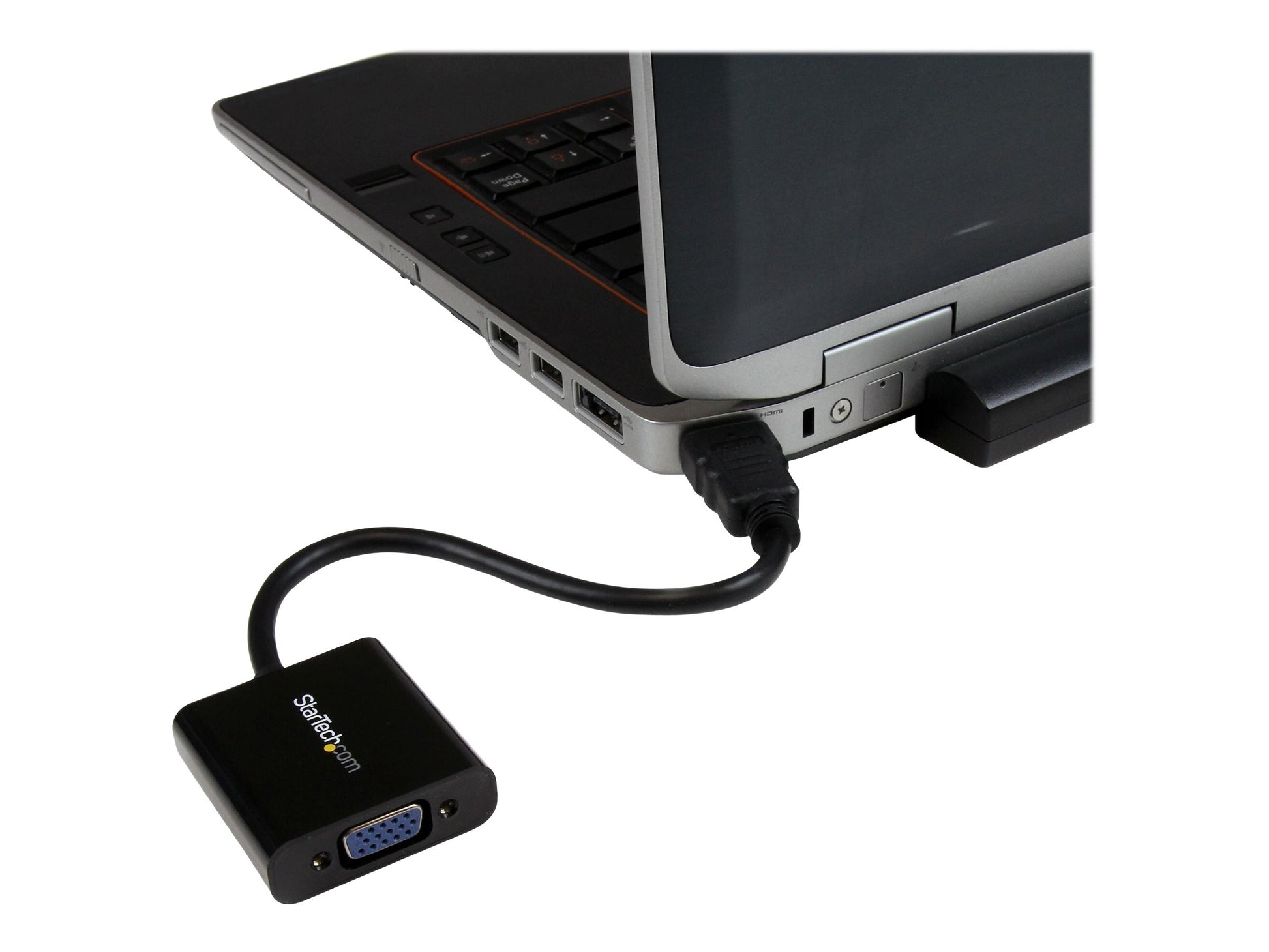 StarTech.com Adaptador Conversor de Vídeo HDMI a VGA HD15 - Cable Convertidor - 1920x1200 - 1080p - Adaptador de vídeo - HDMI macho a HD-15 (VGA) hembra - 24.5 cm - negro - compatibilidad con 1080p, activo - para P/N: DK30C2DPEPUE, DK30C2DPPDUE, DK31C3HDP-15