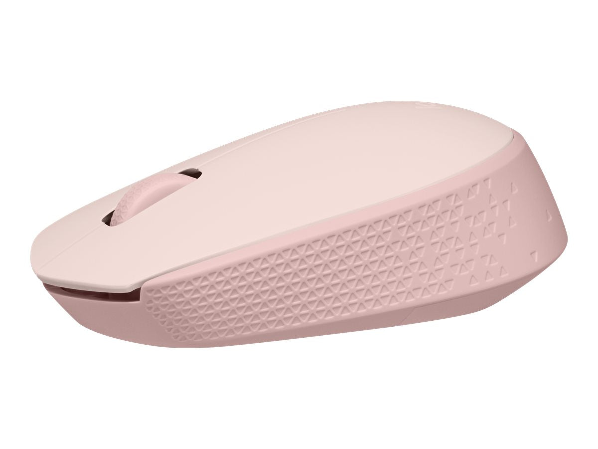 Logitech M170 Wireless Mouse, Ambidextrous, Rose - Ratón - diestro y zurdo - óptico - 3 botones - inalámbrico - 2.4 GHz - receptor inalámbrico USB - rosa-5
