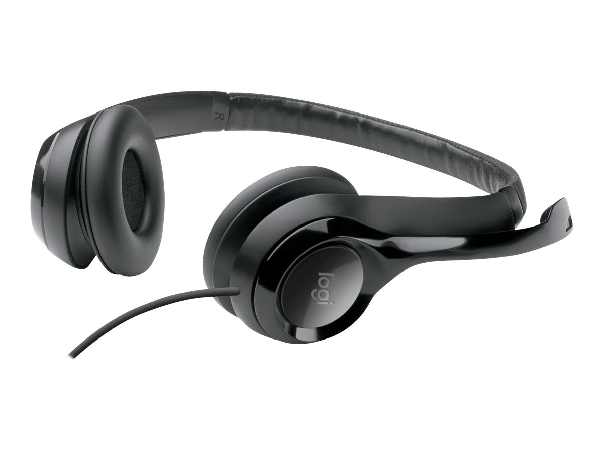 Logitech USB Headset H390 - Auricular - en oreja - cableado - USB-15