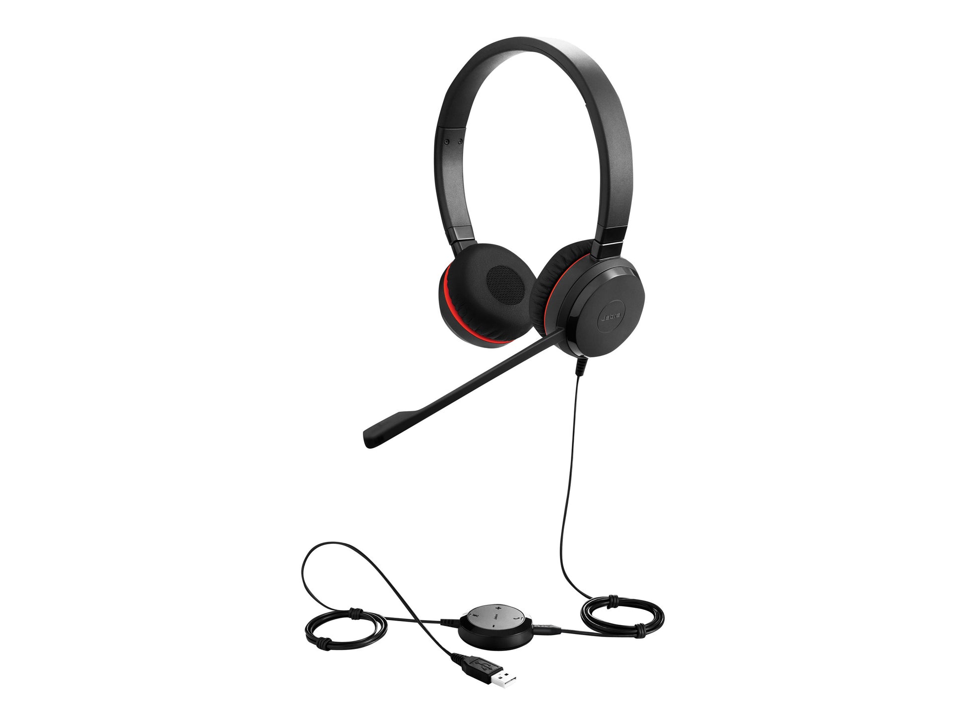 Jabra Evolve 30 II MS stereo - Auricular - en oreja - cableado - USB, conector de 3,5 mm - Certificado para Skype Empresarial-8