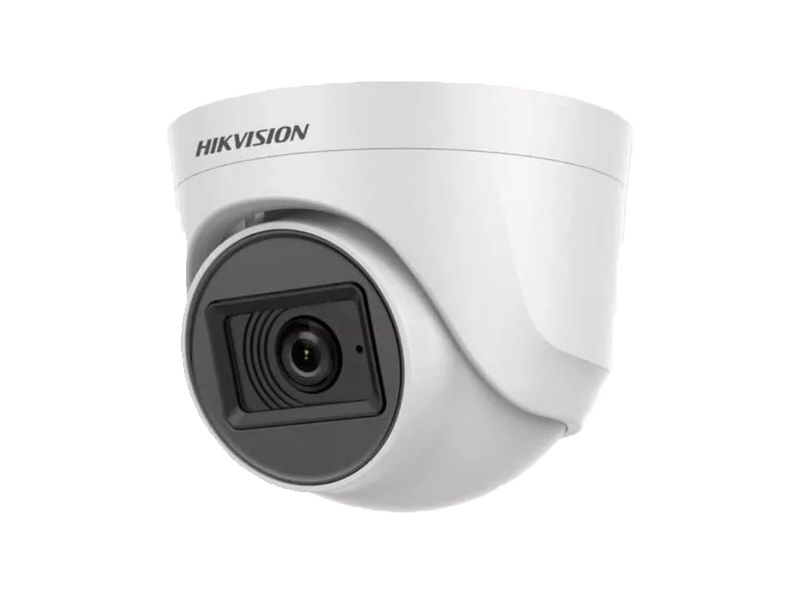 Hikvision Turbo HD Value Series DS-2CE76D0T-EXIPF - Cámara de videovigilancia - torreta - en interior - color (Día y noche) - 2 MP - 1080p - montaje M12 - focal fijado - compuesto, AHD, CVI, TVI - DC 12 V-6