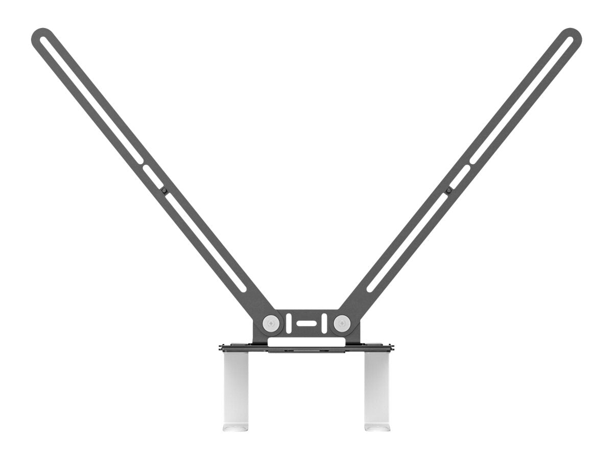 Logitech TV Mount For Video Bars - Montura para cámara - montaje debajo de pantalla, montable encima del monitor - para Logitech Rally Bar All-In-One Video Bar for Midsize Rooms; Room Solution Large-1