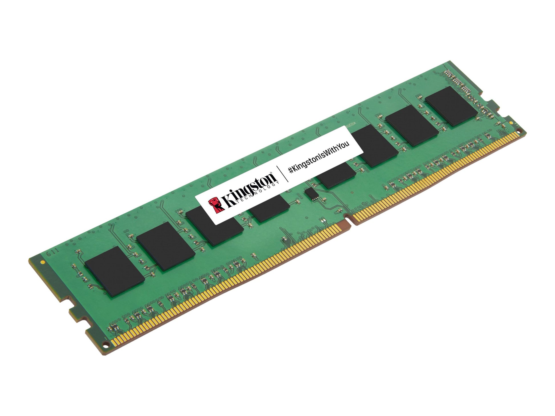 Kingston ValueRAM - DDR4 - módulo - 8 GB - DIMM de 288 contactos - 3200 MT/s / PC4-25600 - CL22 - 1.2 V - sin búfer - no ECC-5