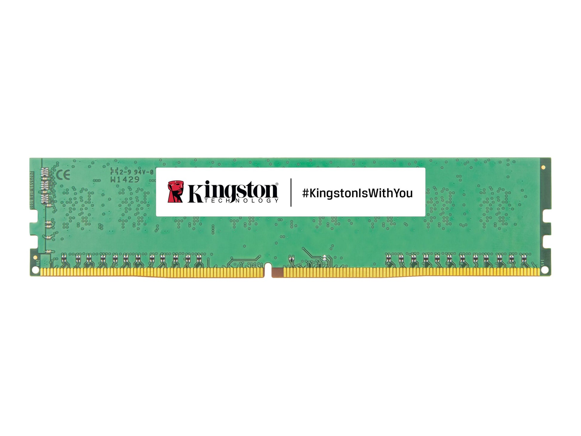 Kingston ValueRAM - DDR4 - módulo - 8 GB - DIMM de 288 contactos - 3200 MT/s / PC4-25600 - CL22 - 1.2 V - sin búfer - no ECC-4
