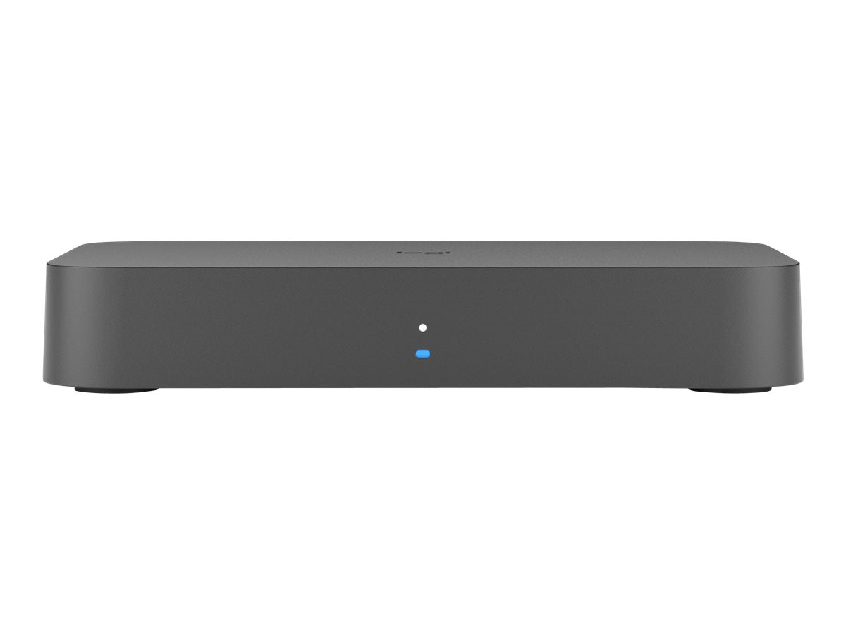 Logitech Swytch Laptop Link for Video Conferencing in Meeting Rooms - Hub - 2 x HDMI + 1 x SuperSpeed USB + 2 x USB-C - sobremesa
