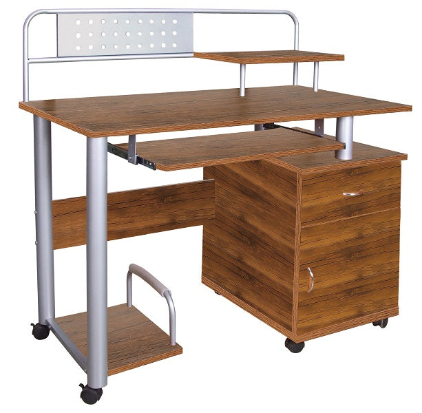 Xtech - Desk M Lvl XTF-CD195 - Escritorio multinivel - Color: Roble-1