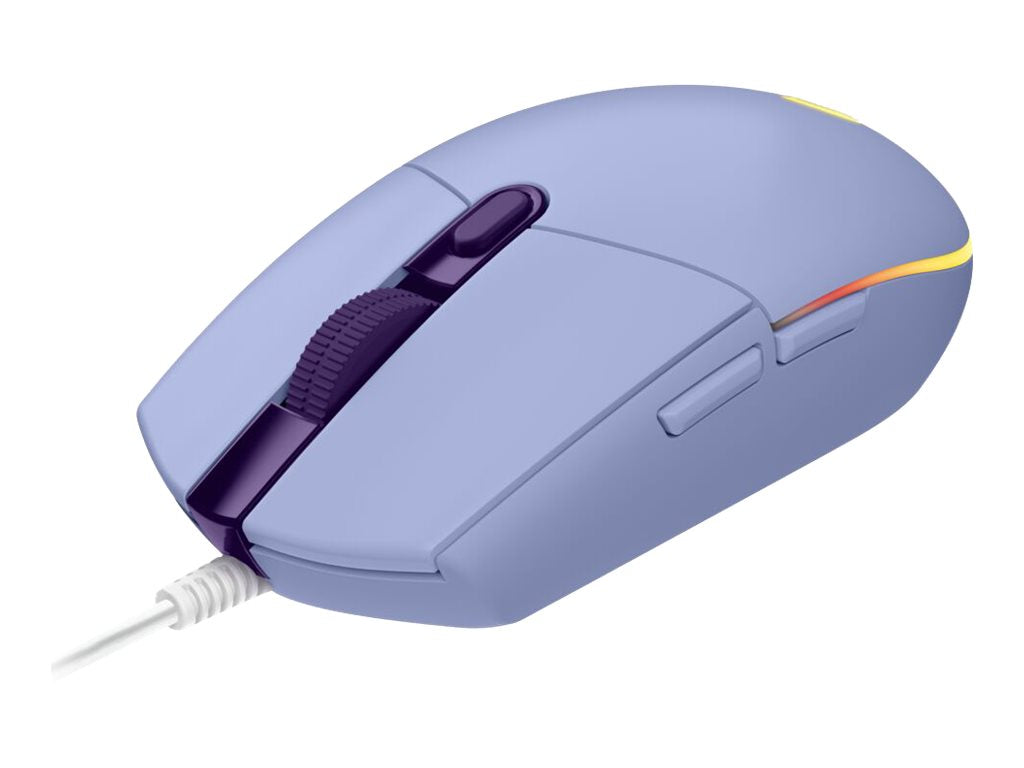 Logitech Gaming Mouse G203 LIGHTSYNC - Ratón - óptico - 6 botones - cableado - USB - lila-4