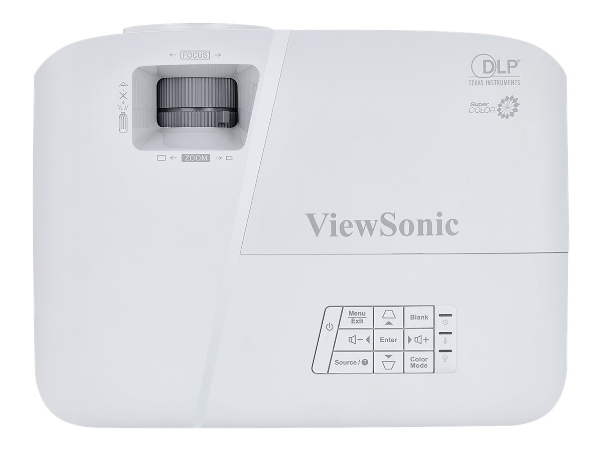 ViewSonic PA503S - Proyector DLP - 3D - 4000 ANSI lumens - SVGA (800 x 600) - 4:3 - con 1 año de servicio de cambio urgente-13