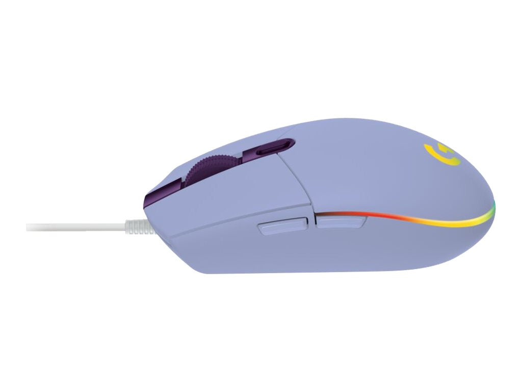 Logitech Gaming Mouse G203 LIGHTSYNC - Ratón - óptico - 6 botones - cableado - USB - lila-3
