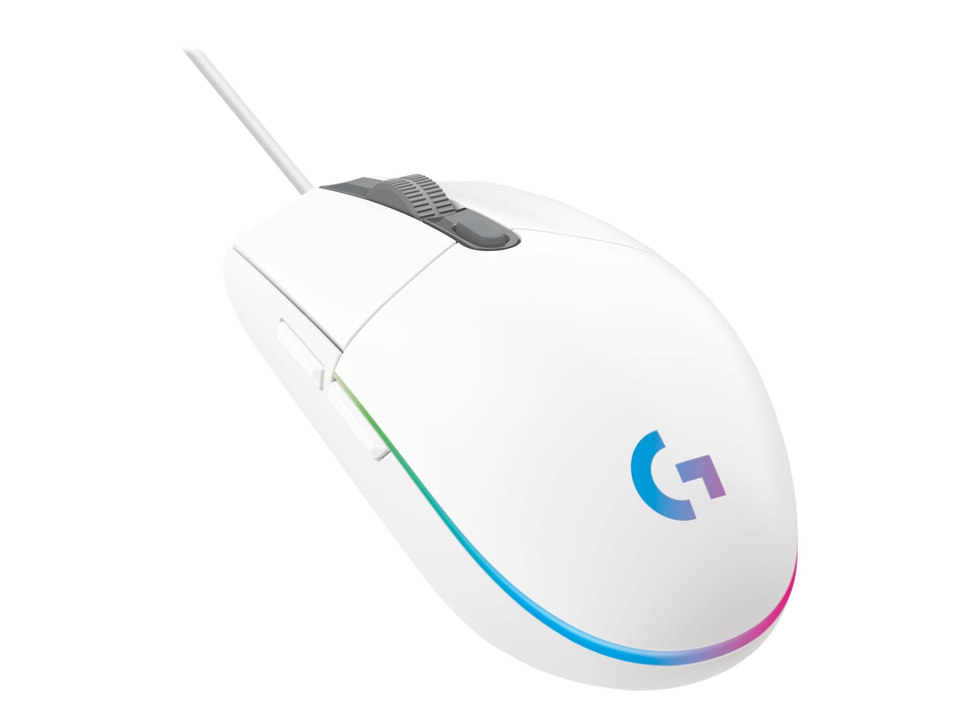 Logitech Gaming Mouse G203 LIGHTSYNC - Ratón - óptico - 6 botones - cableado - USB - blanco-9