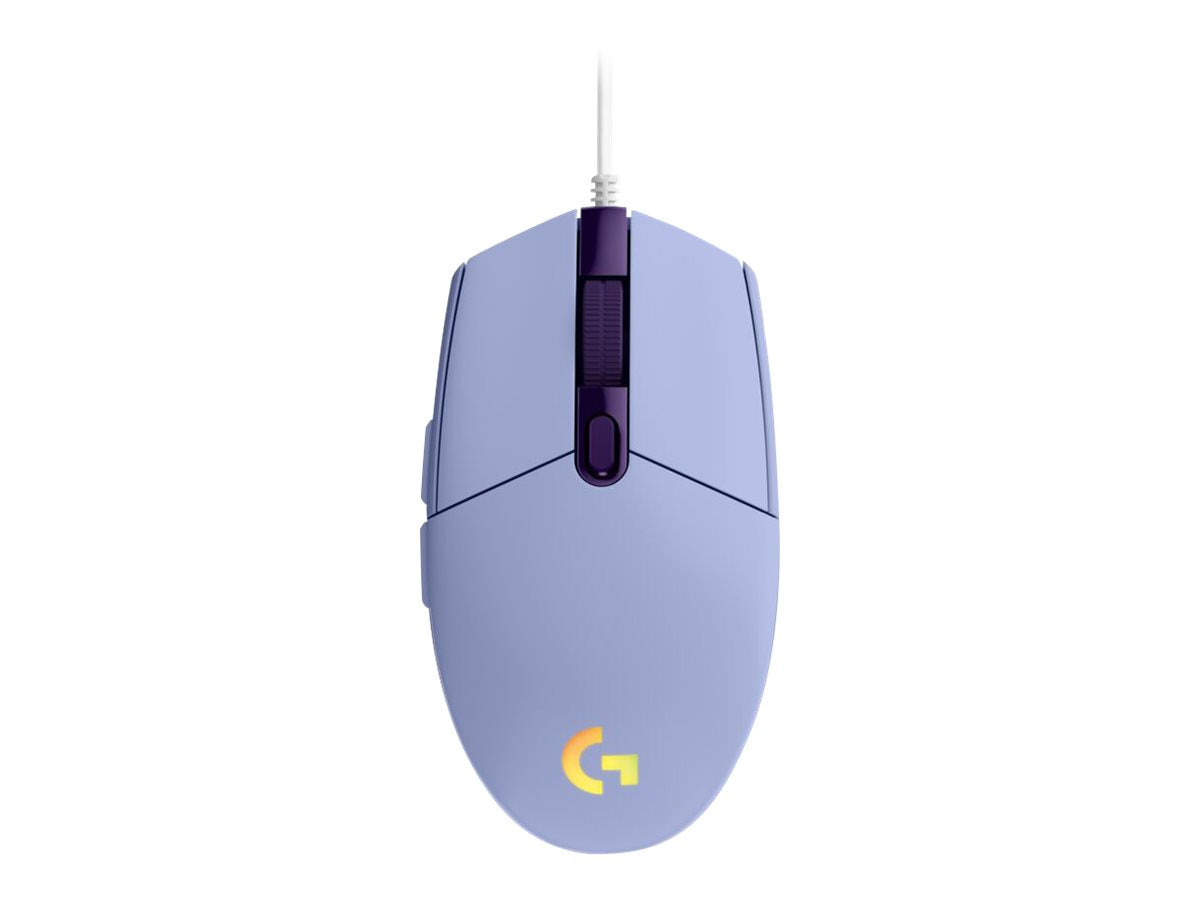 Logitech Gaming Mouse G203 LIGHTSYNC - Ratón - óptico - 6 botones - cableado - USB - lila-1