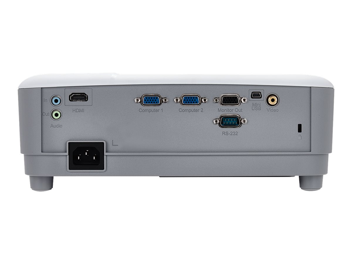 ViewSonic PA503S - Proyector DLP - 3D - 4000 ANSI lumens - SVGA (800 x 600) - 4:3 - con 1 año de servicio de cambio urgente
