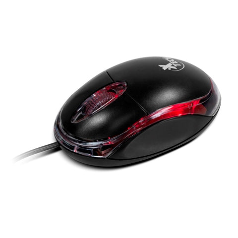 Xtech - Mouse - Wired - USB - Black - 3D optical-1