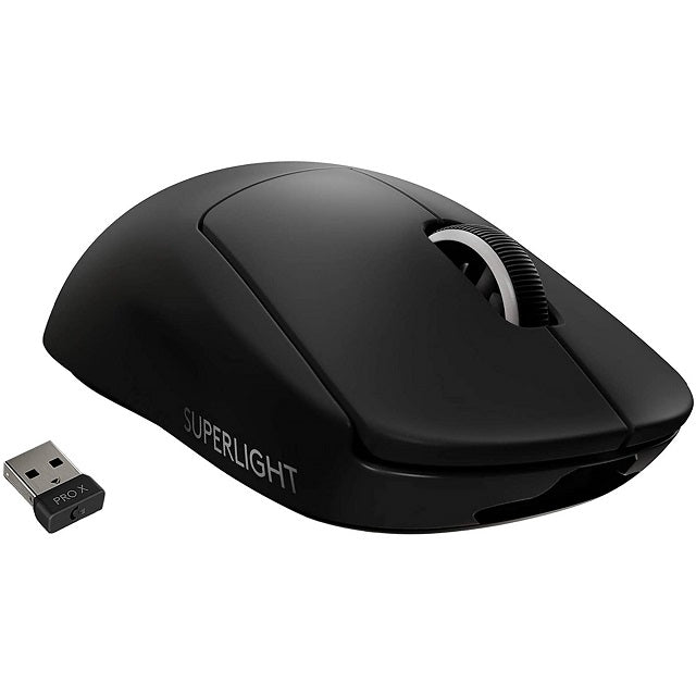 Logitech PRO X SUPERLIGHT Wireless Gaming Mouse - Ratón - óptico - 5 botones - inalámbrico, cableado - 2.4 GHz - negro-4