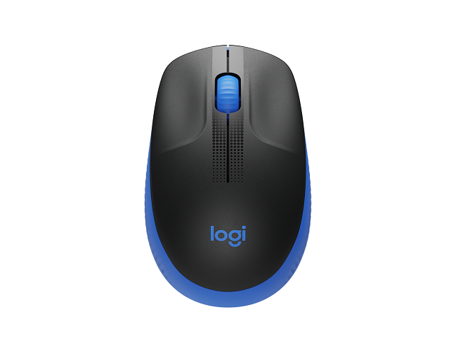 Logitech M190 - Ratón - óptico - 3 botones - inalámbrico - receptor inalámbrico USB - azul-6