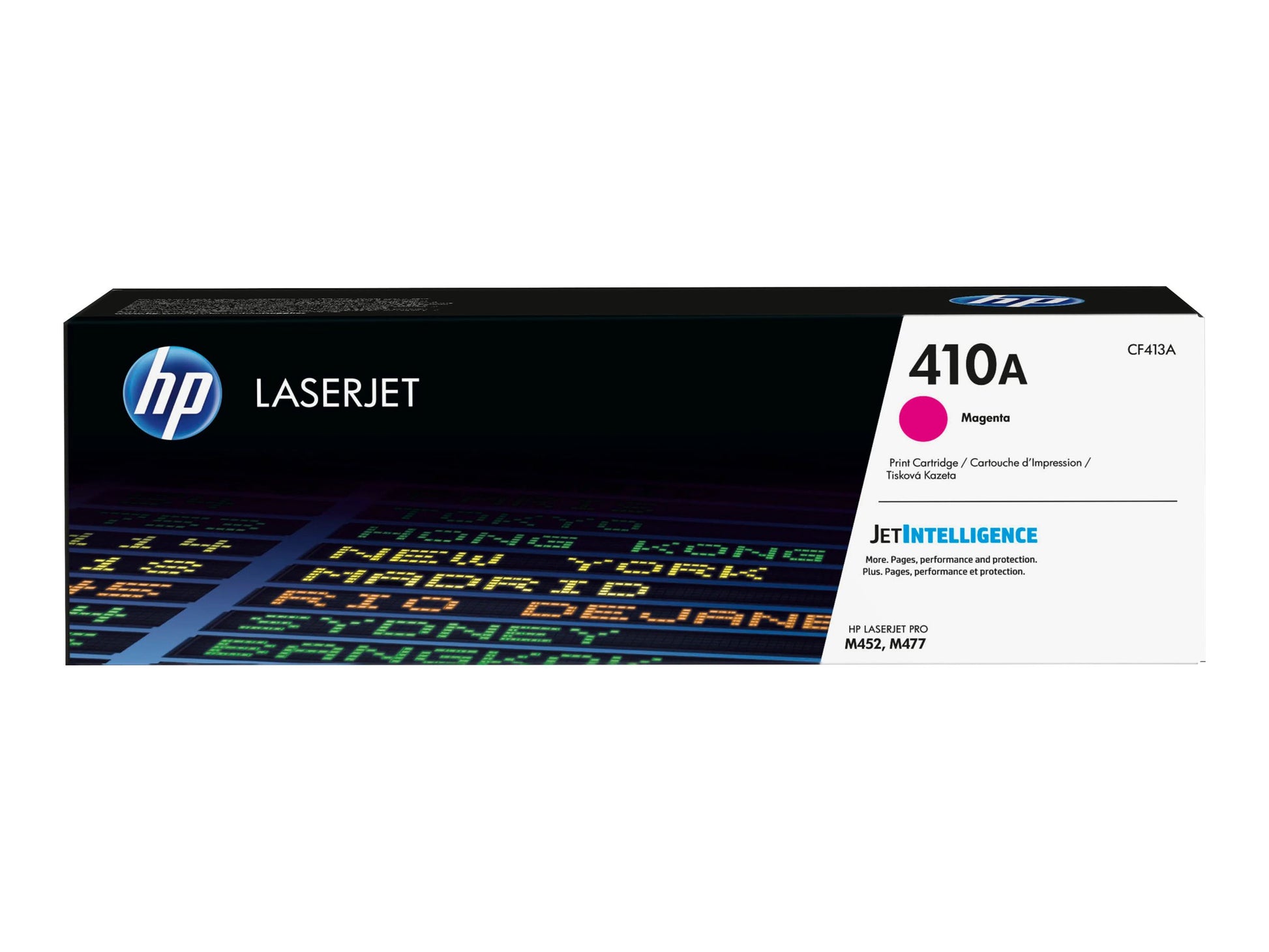 HP 410A - Magenta - original - LaserJet - cartucho de tóner (CF413A) - para Color LaserJet Pro M452, MFP M377, MFP M477-4