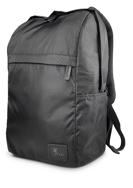 Xtech - Laptop Backpack - 15.6" - Durable polyester - Black - Leiden XTB-209-1