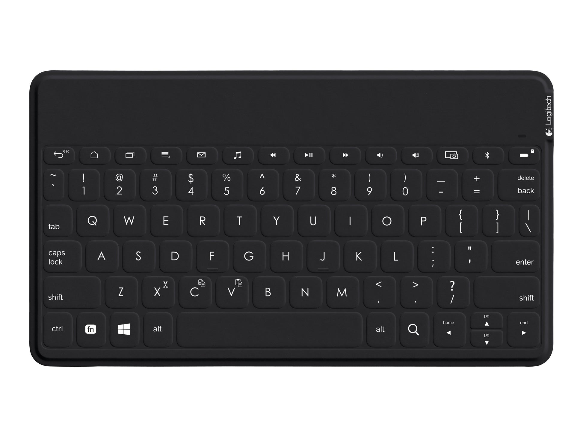 Logitech Keys-To-Go - Teclado - Bluetooth - impermeable - negro-7