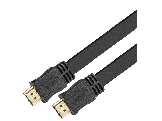Xtech - Video / audio cable - HDMI - FLAT - 25 pies-3