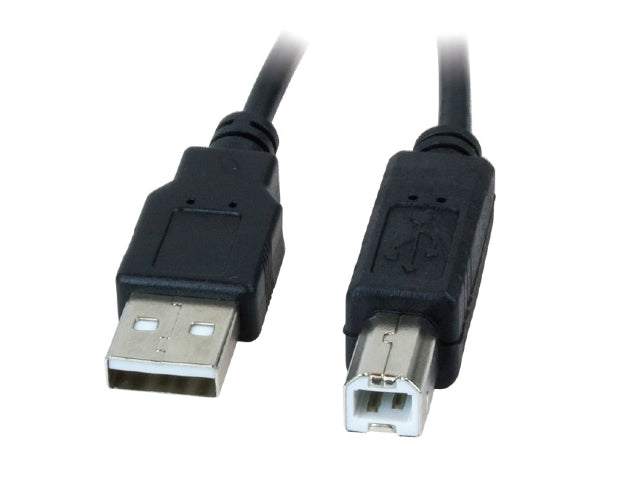Xtech - USB cable - 1.8 m - 4 pin USB Type B - 4 pin USB Type A - 2.0 a-male b-male-1