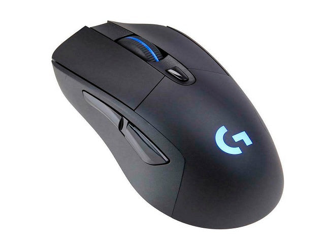 Logitech Wireless Gaming Mouse G703 LIGHTSPEED with HERO 25K Sensor - Ratón - óptico - 6 botones - inalámbrico, cableado - 2.4 GHz - receptor inalámbrico USB-7