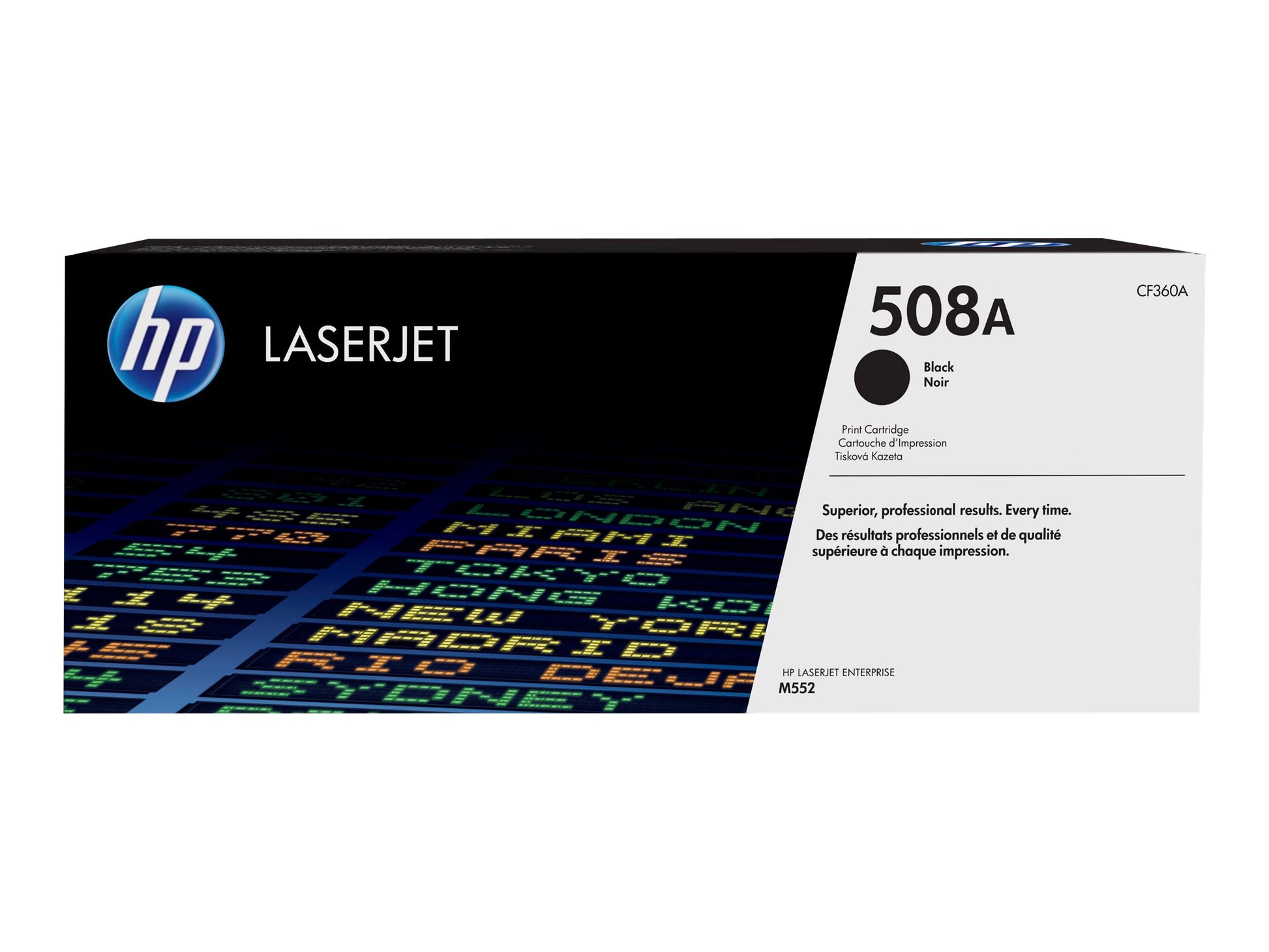 HP 508A - Negro - original - LaserJet - cartucho de tóner (CF360A) - para Color LaserJet Enterprise MFP M577; LaserJet Enterprise Flow MFP M577-4