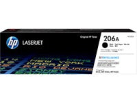 HP 206A - Negro - original - LaserJet - cartucho de tóner (W2110A) - para Color LaserJet Pro M255, M283, MFP M282, MFP M283-3
