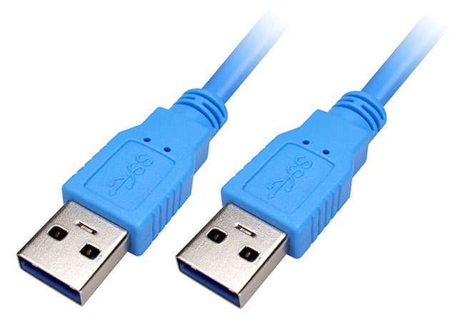 Xtech - USB cable - Blue - 6ft USB 3.0 cable-3