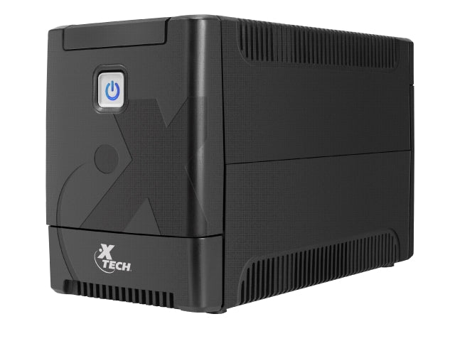 Xtech - Battery backup - Line interactive - 375 Watt - 750 VA - AC 110/120 V - 8 outlets XTP-751-4