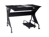 Computer Desk Black- Lombardi-3