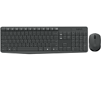 Logitech - Juego de teclado y ratón - MK235 - Español - Inalámbrico - USB - Negro-3