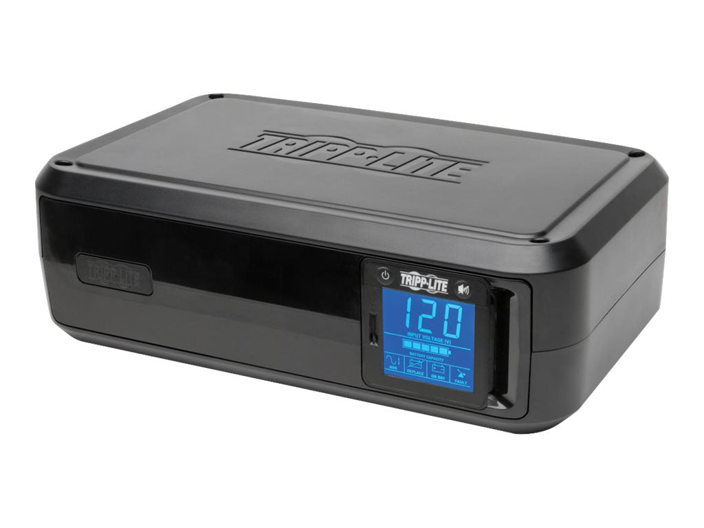 Eaton Tripp Lite Series UPS Smart 1000VA 500W Back Up Tower LCD AVR 120V USB Coax RJ45 - UPS - CA 120 V - 500 vatios - 1000 VA - conectores de salida: 8 - negro-7
