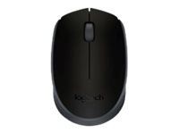Logitech M170 - Ratón - diestro y zurdo - inalámbrico - 2.4 GHz - receptor inalámbrico USB - negro-1