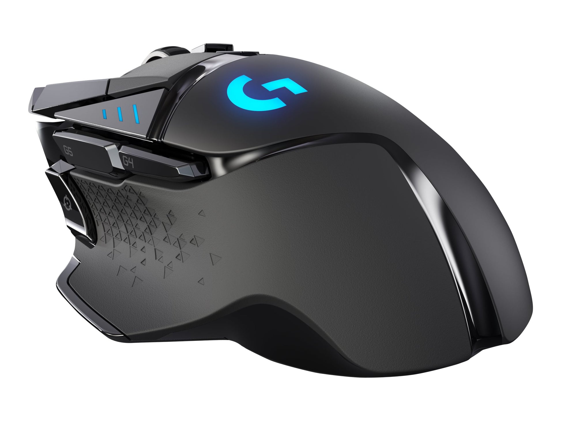 Logitech Wireless Gaming Mouse G502 Lightspeed - Ratón - óptico - 11 botones - inalámbrico - 2.4 GHz - receptor inalámbrico USB-9