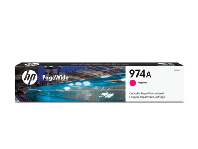 HP - 974a - Ink cartridge - Magenta - Pagewide-1