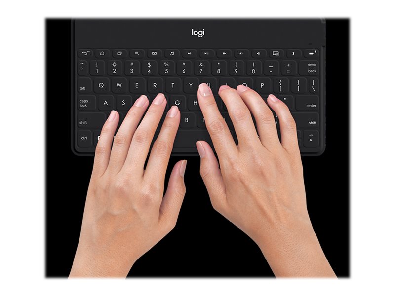 Logitech Keys-To-Go - Teclado - Bluetooth - impermeable - negro-2